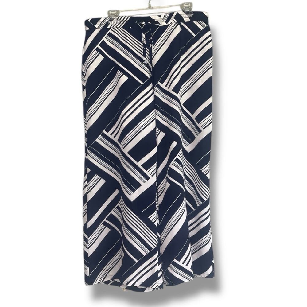 Liz Claiborne Petite wide leg pants in geometric print size PXL - Picture 4 of 6